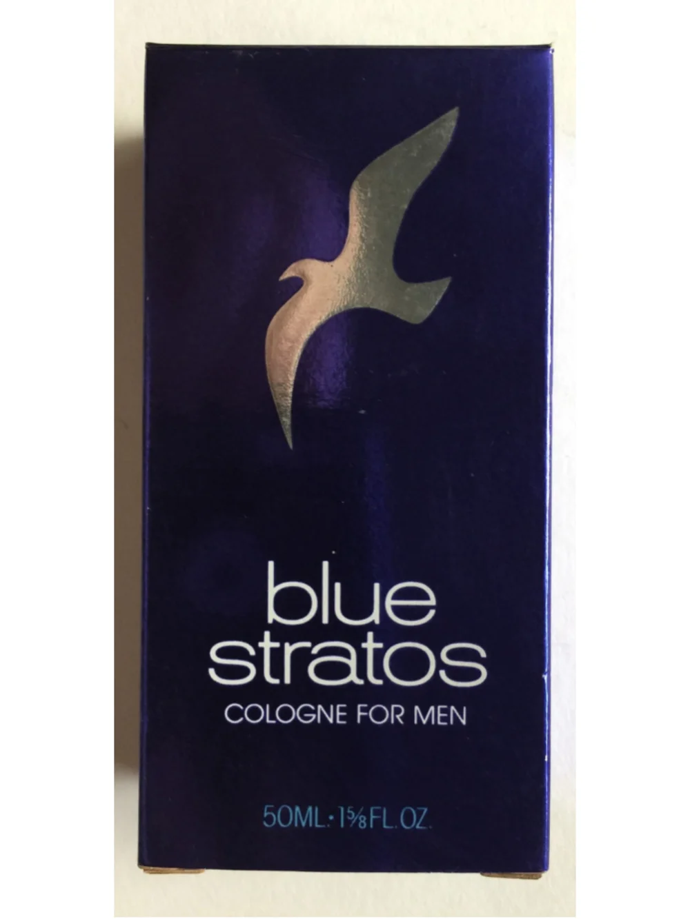 Vintage Cologne Blue Stratos Original Formula Shulton Old Spice NOS